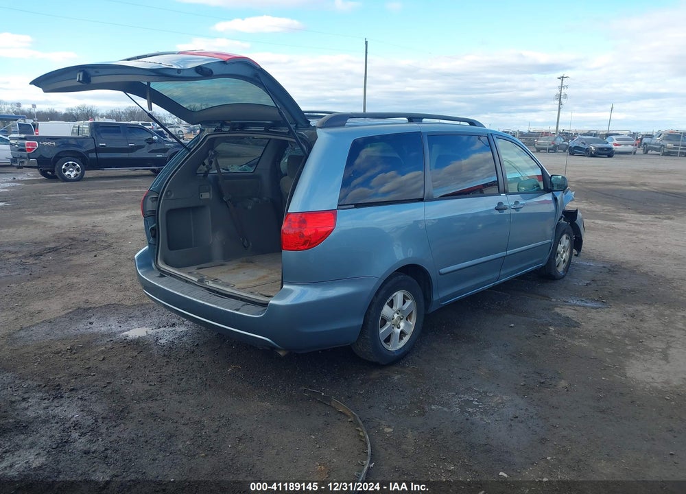 2007 TOYOTA SIENNA LE VIN: 5TDZK23C57S015099