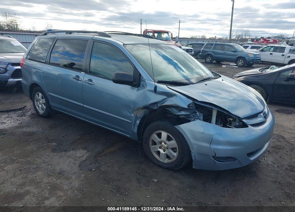 2007 TOYOTA SIENNA LE VIN: 5TDZK23C57S015099