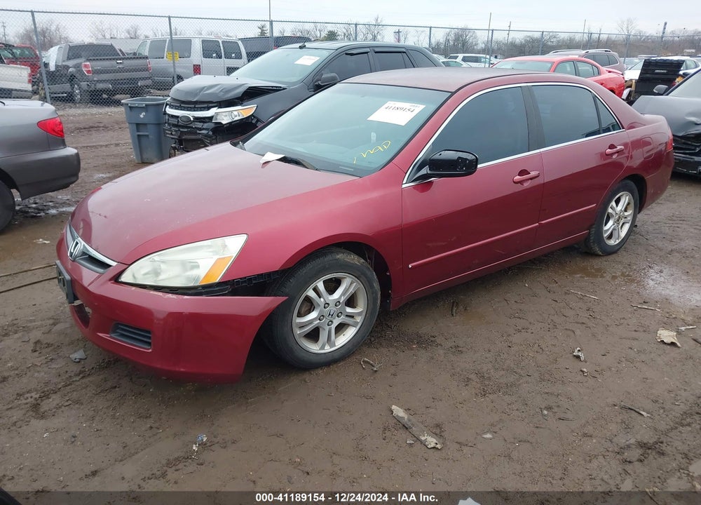 2006 HONDA ACCORD 2.4 SE VIN: 1HGCM56366A089108