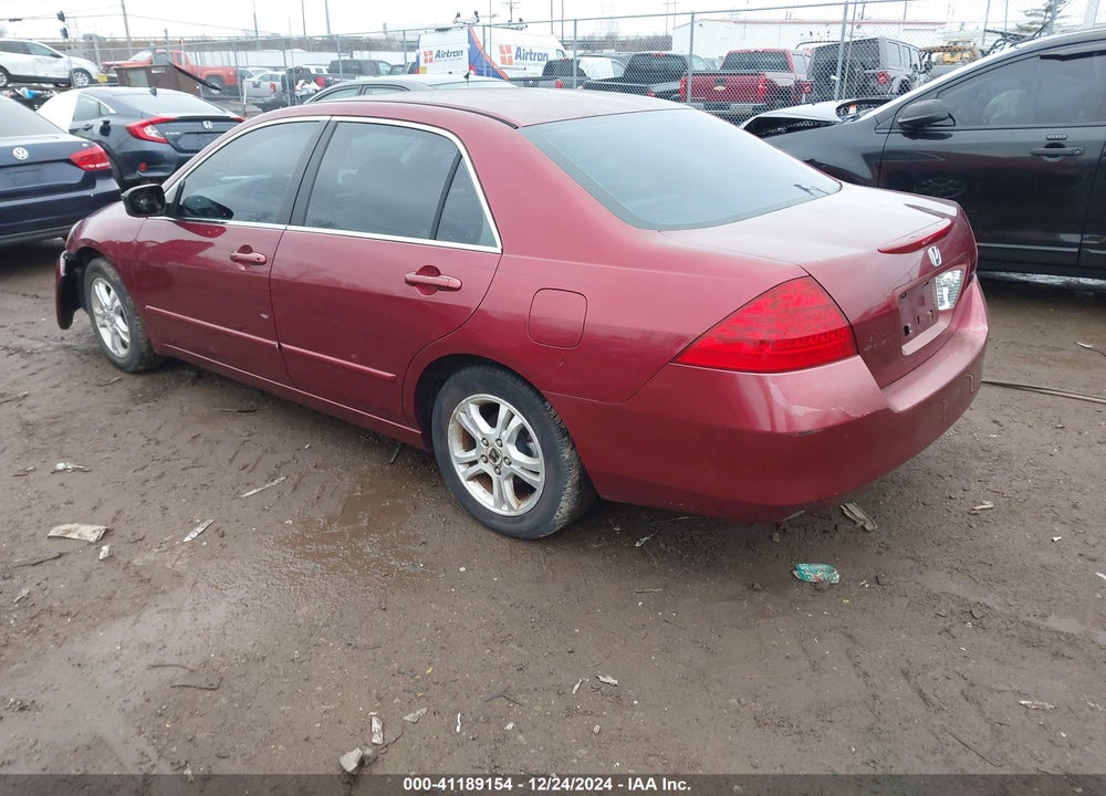 2006 HONDA ACCORD 2.4 SE VIN: 1HGCM56366A089108