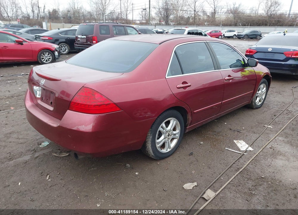 2006 HONDA ACCORD 2.4 SE VIN: 1HGCM56366A089108