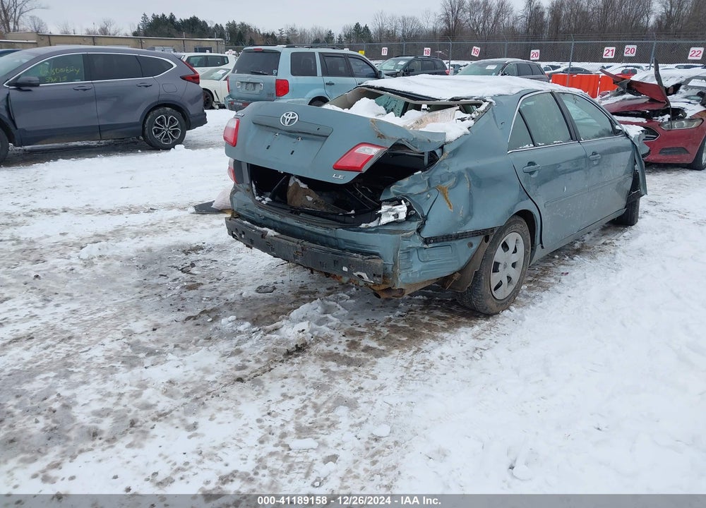 2008 TOYOTA CAMRY LE VIN: 4T1BE46K58U791071