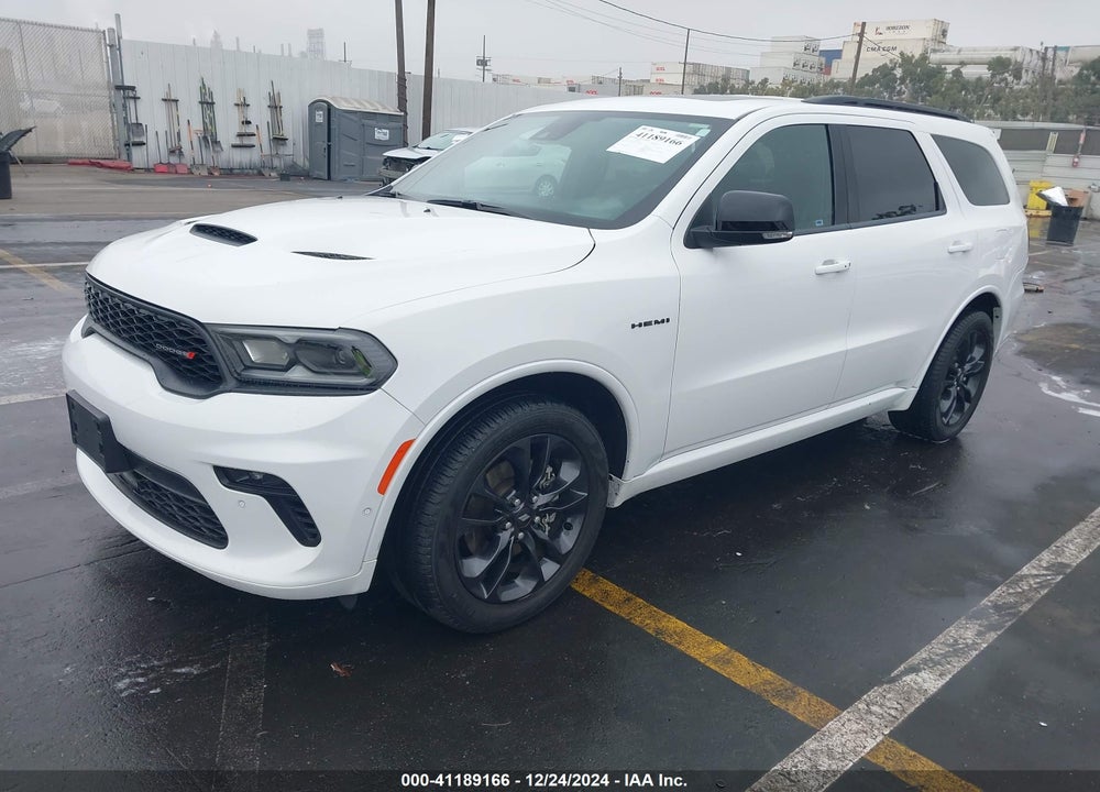 2022 DODGE DURANGO R/T PLUS RWD VIN: 1C4SDHCT1NC203664