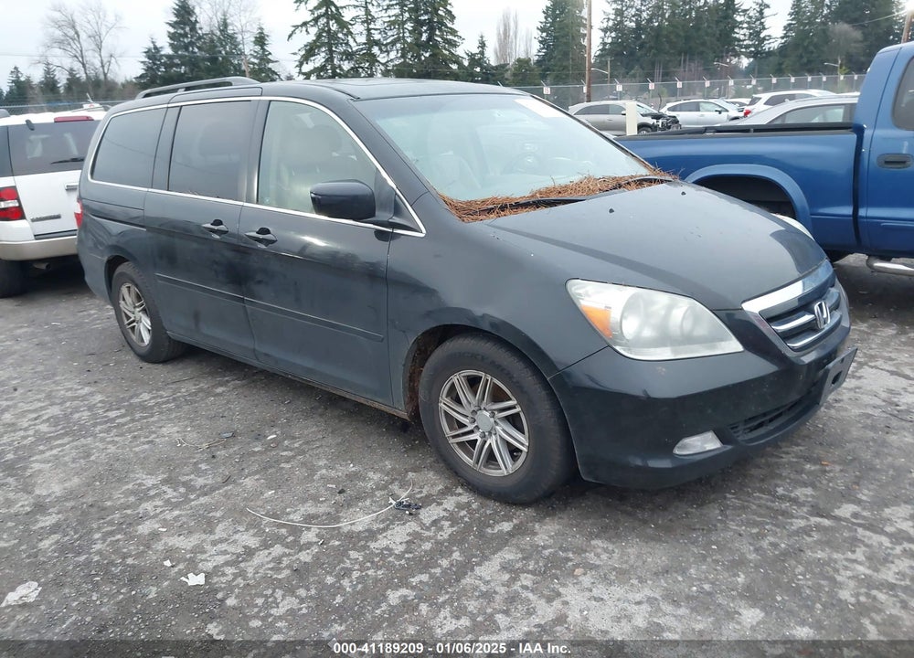 2007 HONDA ODYSSEY TOURING VIN: 5FNRL38867B105776