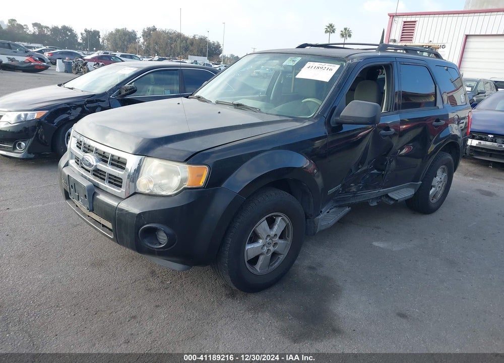 2008 FORD ESCAPE XLS/XLS MANUAL VIN: 1FMCU02Z88KC24755