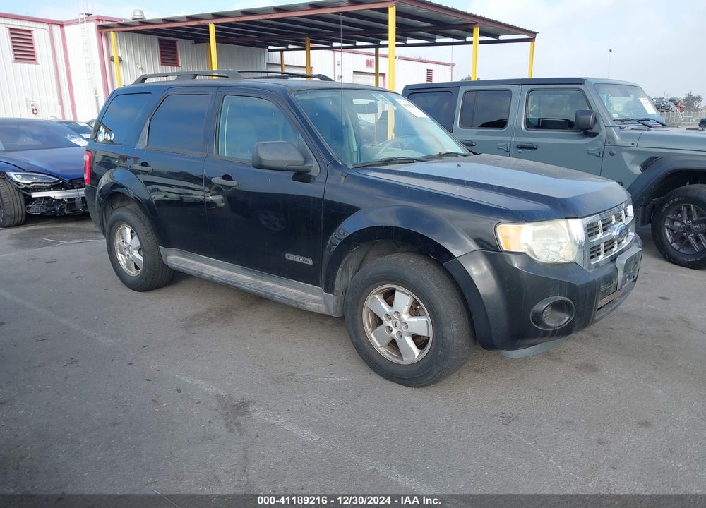 2008 FORD ESCAPE XLS/XLS MANUAL VIN: 1FMCU02Z88KC24755