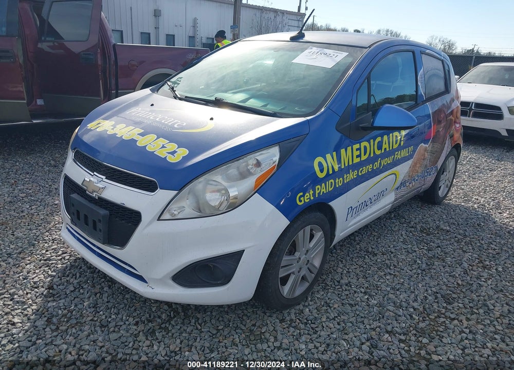 2014 CHEVROLET SPARK LS MANUAL VIN: KL8CA6S92EC565597