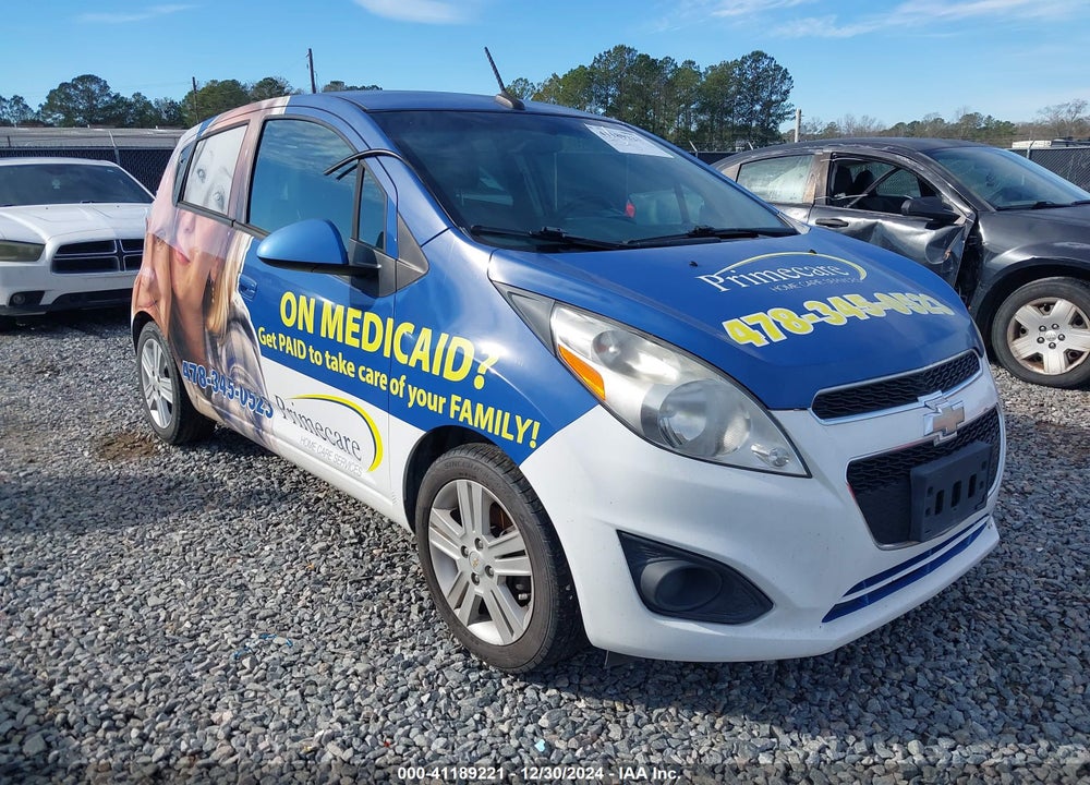 2014 CHEVROLET SPARK LS MANUAL VIN: KL8CA6S92EC565597