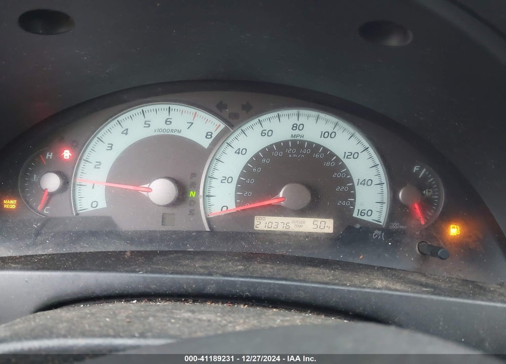 2007 TOYOTA CAMRY VIN: 4T1BK46K87U550631