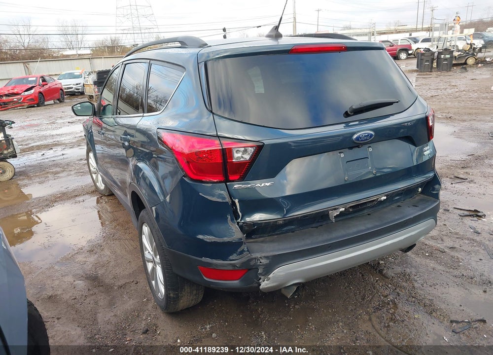2019 FORD ESCAPE SEL VIN: 1FMCU9HD2KUC49484