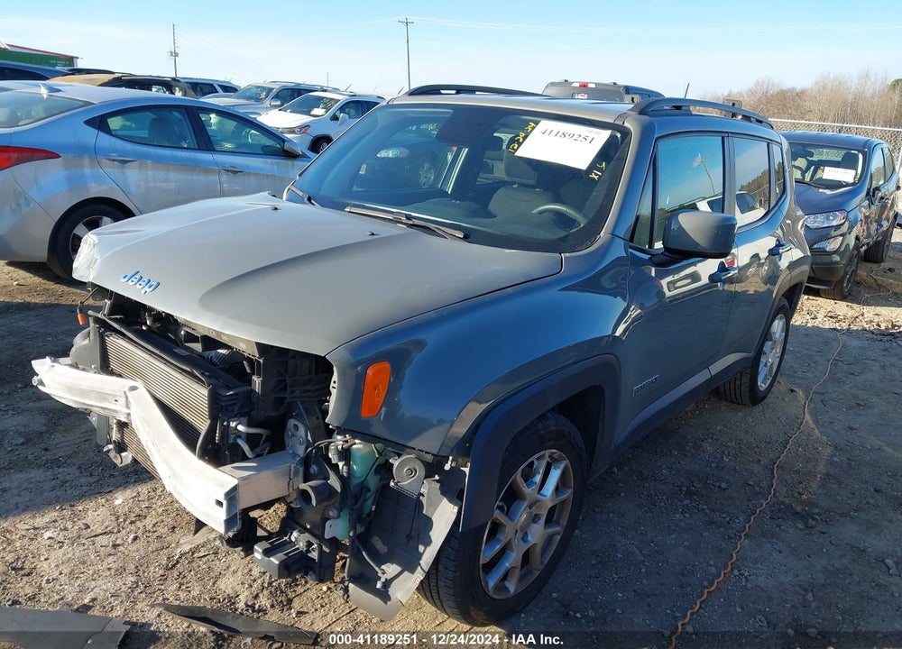 2020 JEEP RENEGADE LATITUDE FWD VIN: ZACNJABBXLPL28299