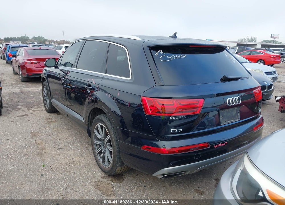 2017 AUDI Q7 3.0T PREMIUM VIN: WA1LAAF70HD021529
