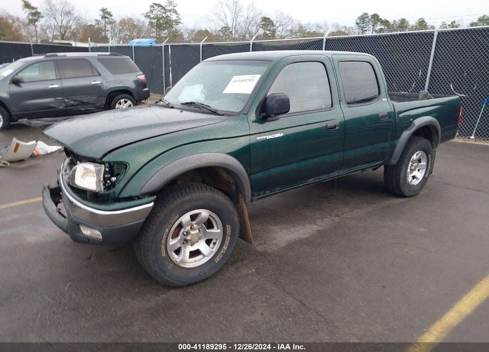 2001 TOYOTA TACOMA PRERUNNER V6 VIN: 5TEGN92N61Z839262