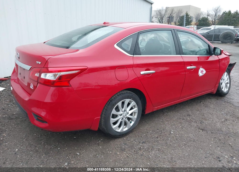 2018 NISSAN SENTRA VIN: 3N1AB7APXJY285593
