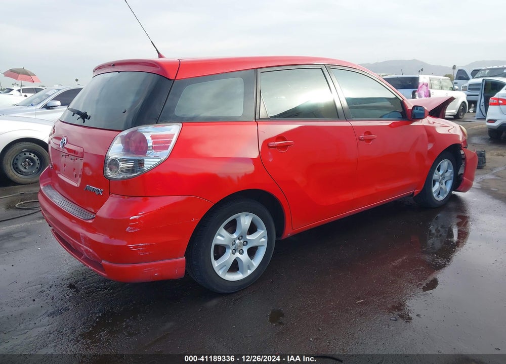 2005 TOYOTA MATRIX/XR VIN: 2T1KR30E15C550008