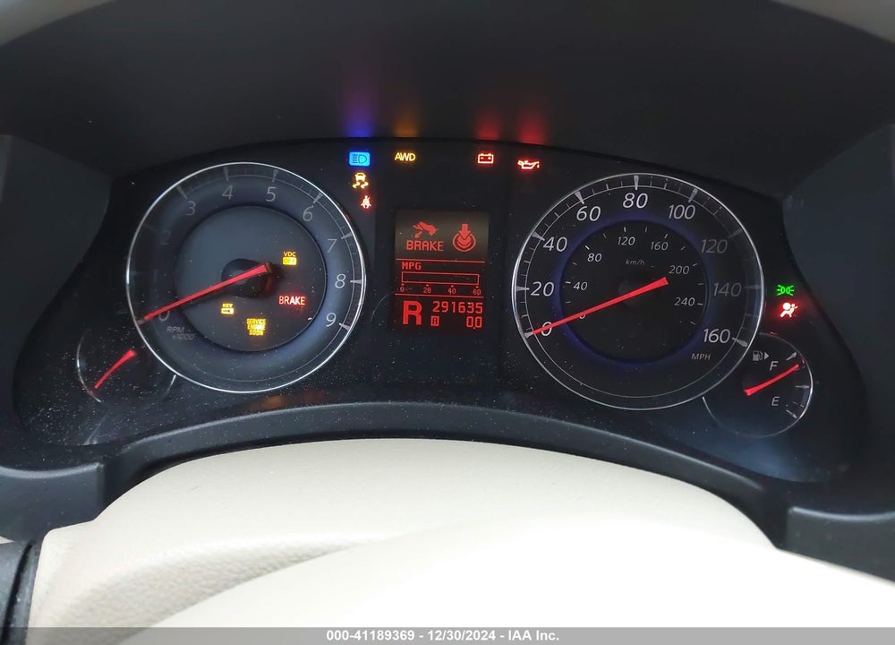 2008 INFINITI EX35 JOURNEY VIN: JNKAJ09F78M360426