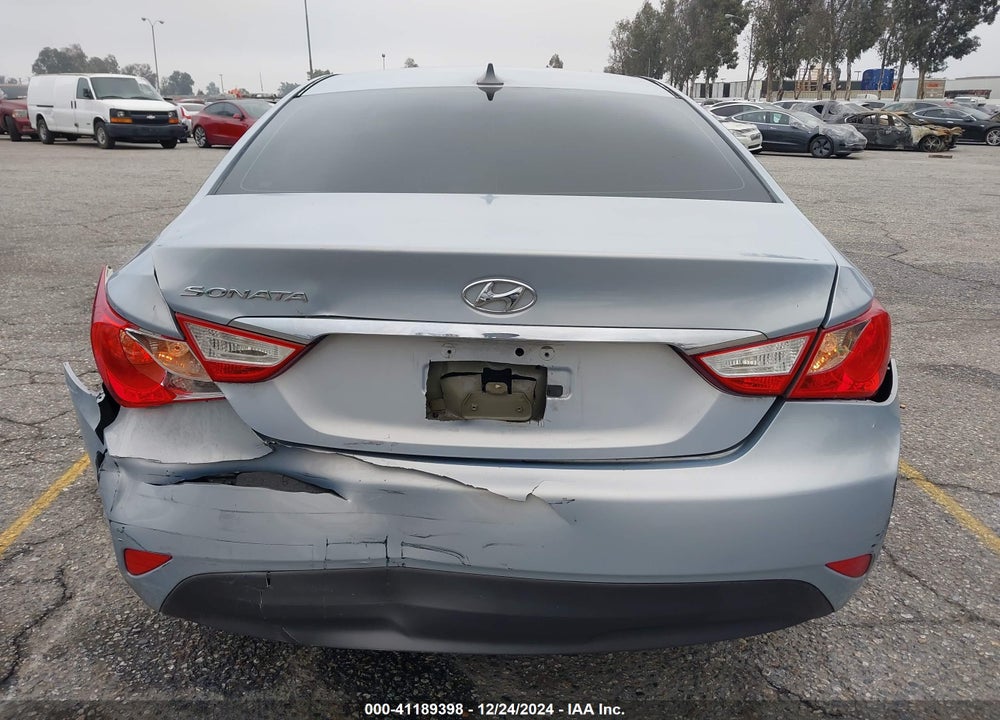 2014 HYUNDAI SONATA GLS VIN: 5NPEB4ACXEH842077
