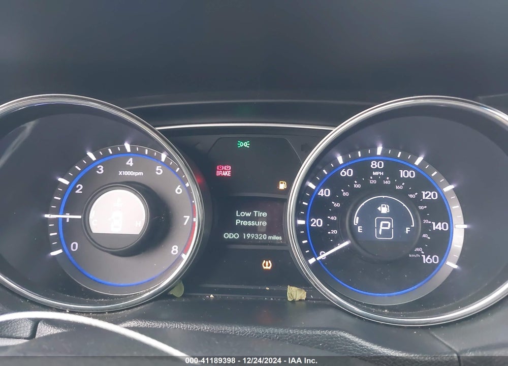 2014 HYUNDAI SONATA GLS VIN: 5NPEB4ACXEH842077