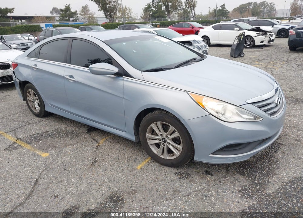 2014 HYUNDAI SONATA GLS VIN: 5NPEB4ACXEH842077