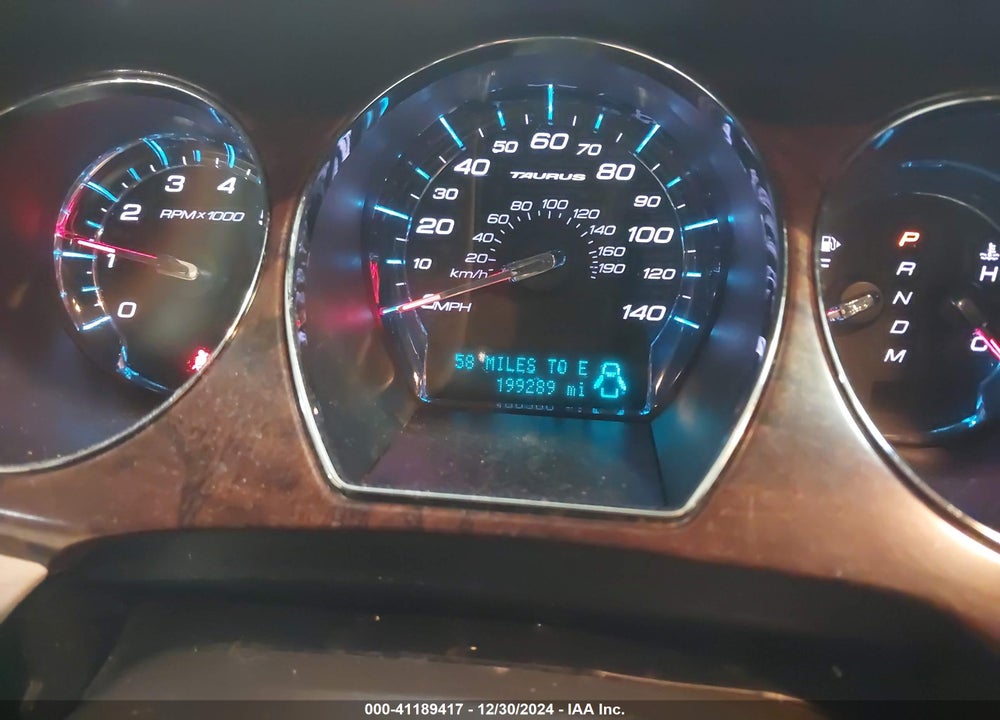 2011 FORD TAURUS SEL VIN: 1FAHP2HWXBG164150