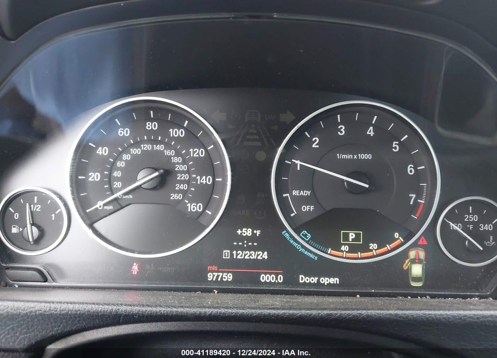 2012 BMW 328I VIN: WBA3C1C54CF433837