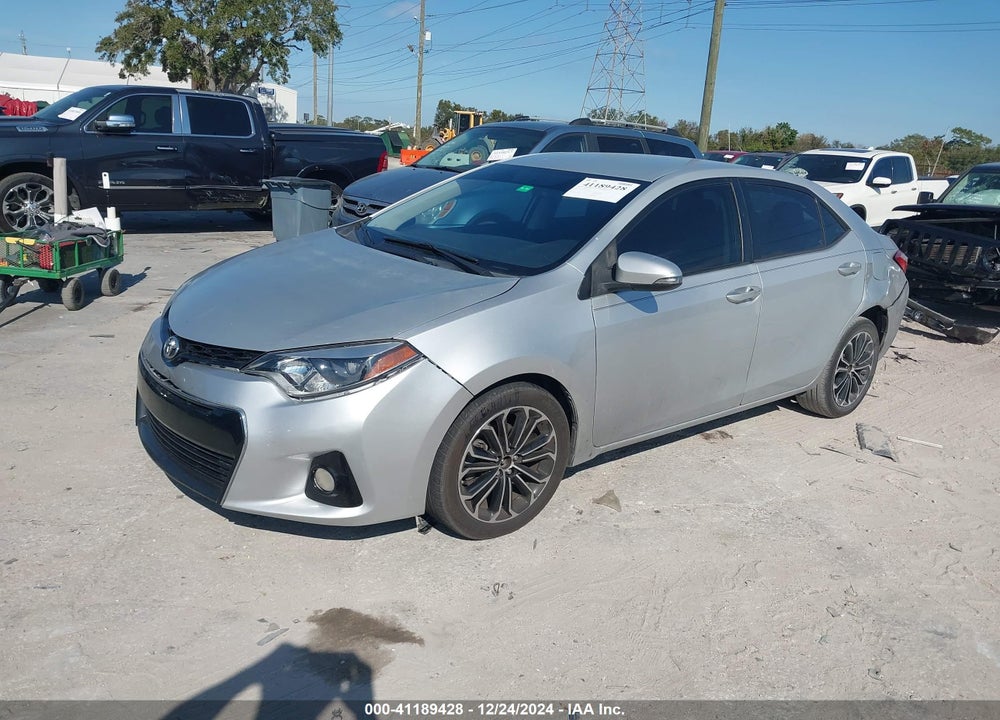 2014 TOYOTA COROLLA VIN: 2T1BURHE3EC107395