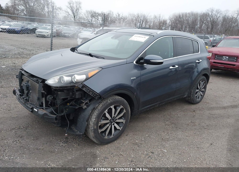 2017 KIA SPORTAGE EX VIN: KNDPNCAC0H7272352