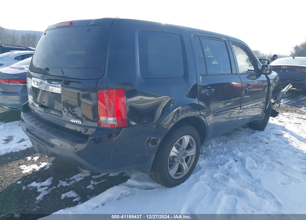 2013 HONDA PILOT VIN: 5FNYF4H54DB011454