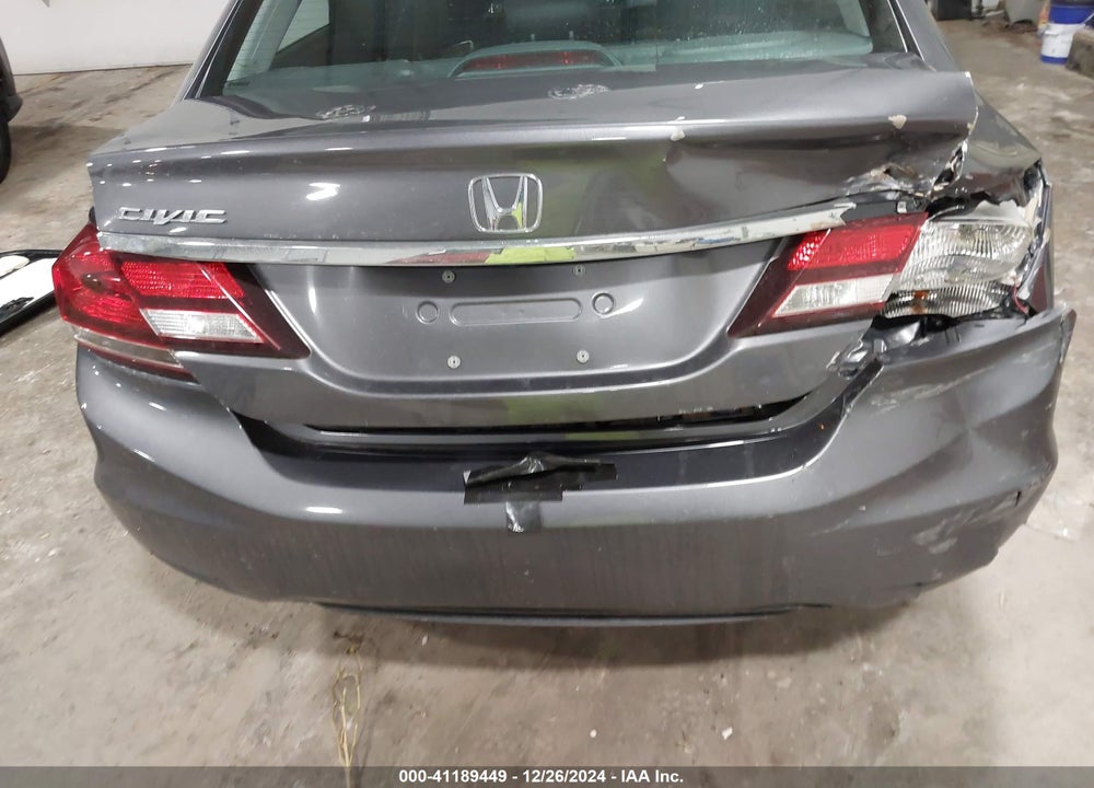 2015 HONDA CIVIC VIN: 19XFB2F57FE014948