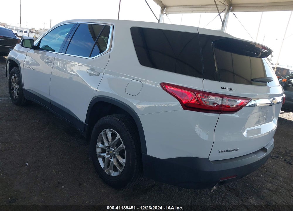 2020 CHEVROLET TRAVERSE FWD LS VIN: 1GNERFKW8LJ211890