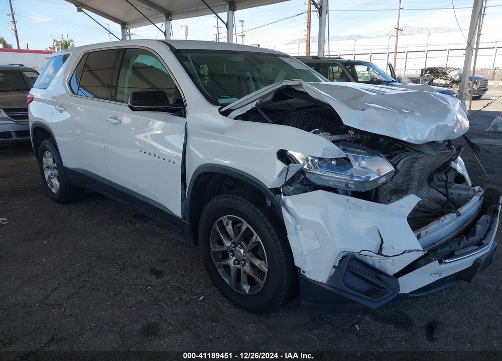 2020 CHEVROLET TRAVERSE FWD LS VIN: 1GNERFKW8LJ211890