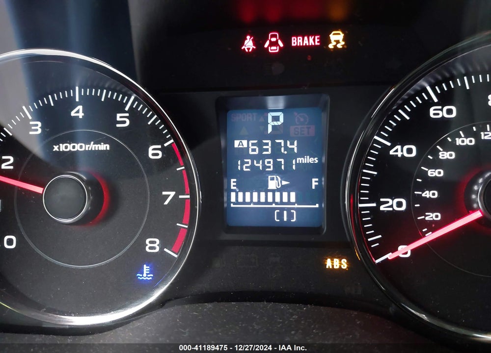 2016 SUBARU FORESTER 2.0XT TOURING VIN: JF2SJGVCXGH533780