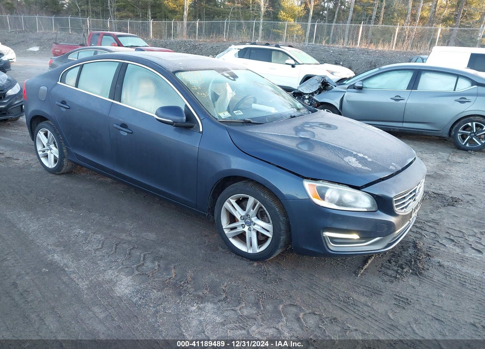 2014 VOLVO S60 T5 VIN: YV1612FS1E1287193
