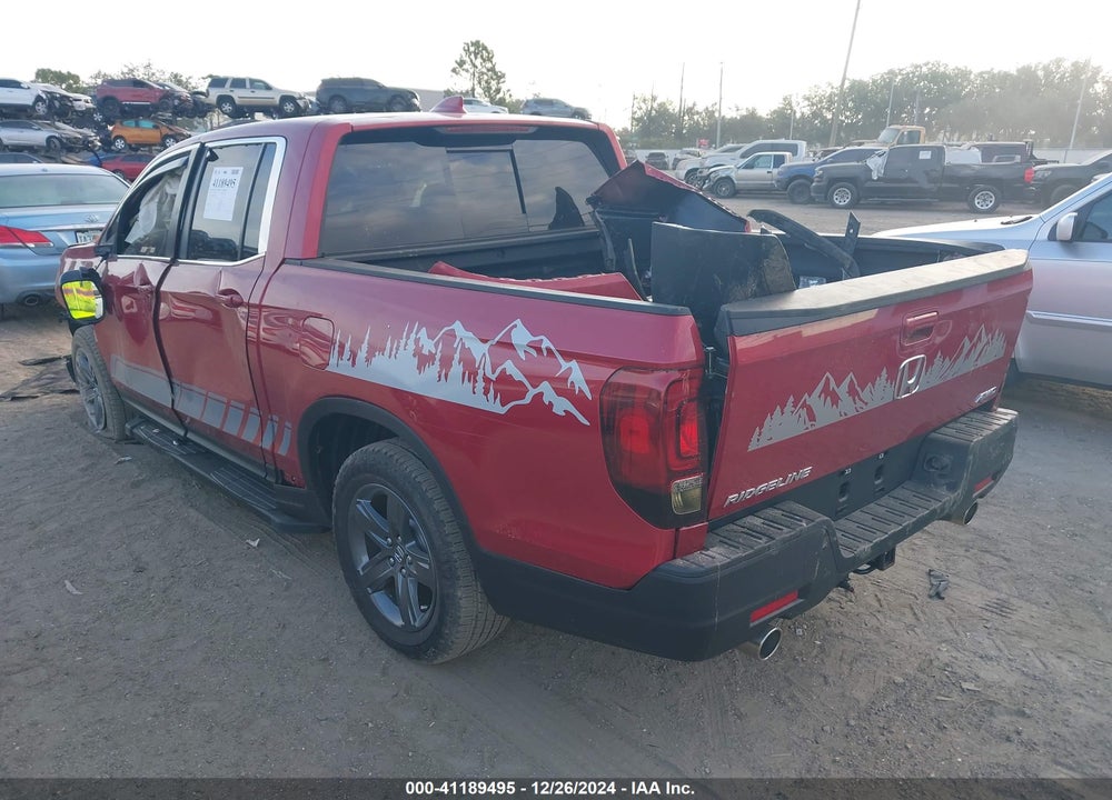 2023 HONDA RIDGELINE VIN: 5FPYK3F50PB055360