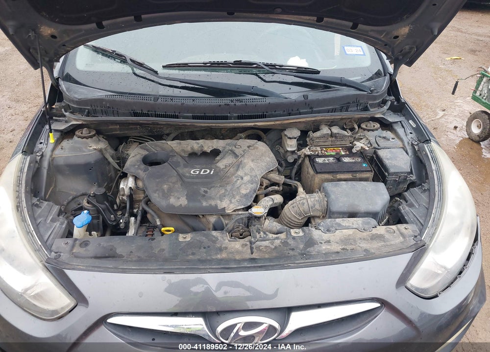 2012 HYUNDAI ACCENT SE VIN: KMHCU5AE4CU013481