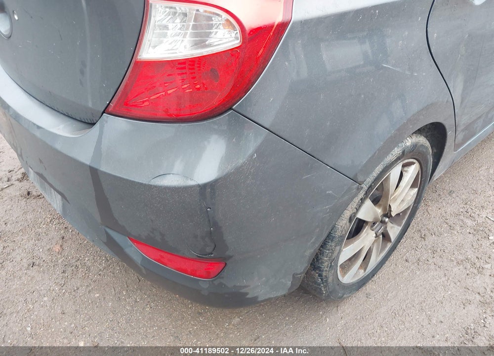2012 HYUNDAI ACCENT SE VIN: KMHCU5AE4CU013481