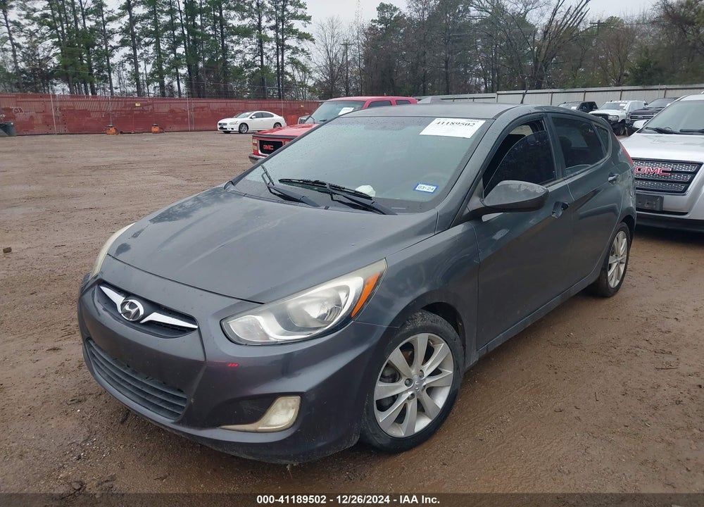 2012 HYUNDAI ACCENT SE VIN: KMHCU5AE4CU013481