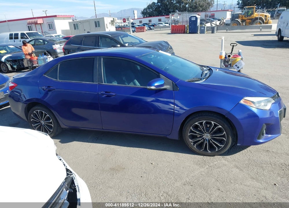 2014 TOYOTA COROLLA L/LE/LE PLS/PRM/S/S PLS VIN: 5YFBURHE5EP006438