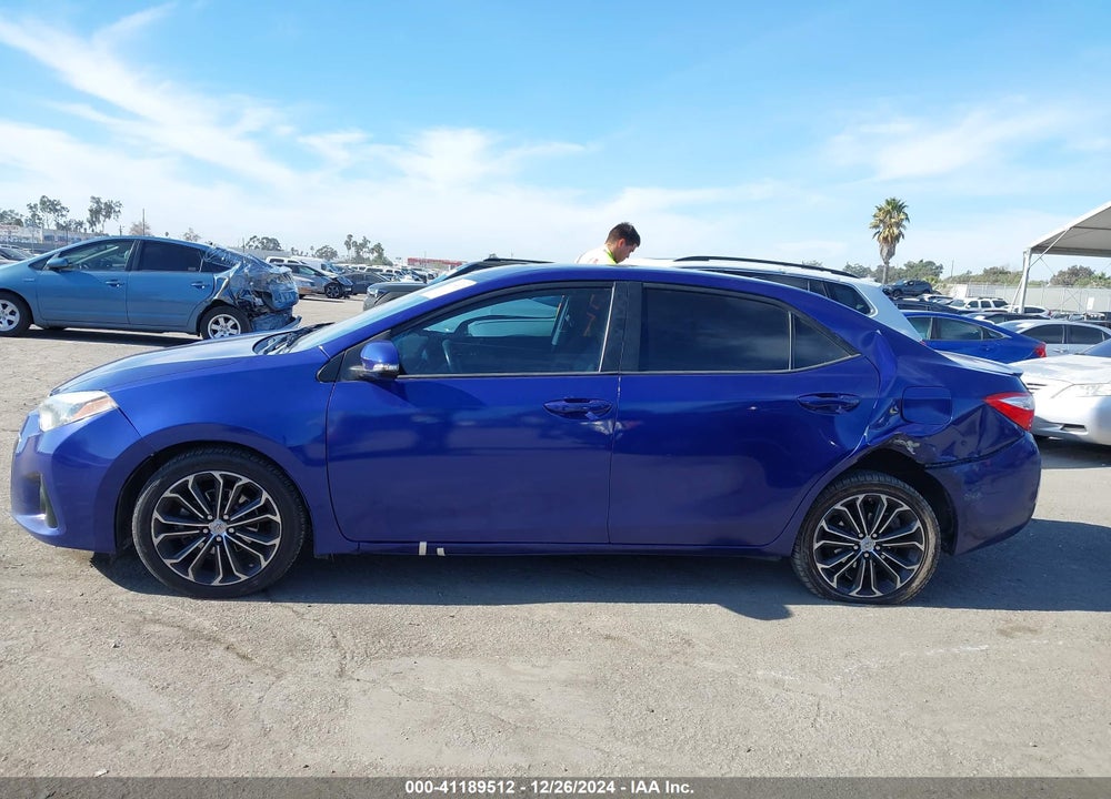 2014 TOYOTA COROLLA L/LE/LE PLS/PRM/S/S PLS VIN: 5YFBURHE5EP006438