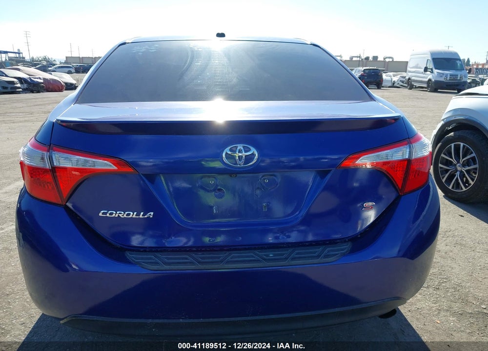 2014 TOYOTA COROLLA L/LE/LE PLS/PRM/S/S PLS VIN: 5YFBURHE5EP006438
