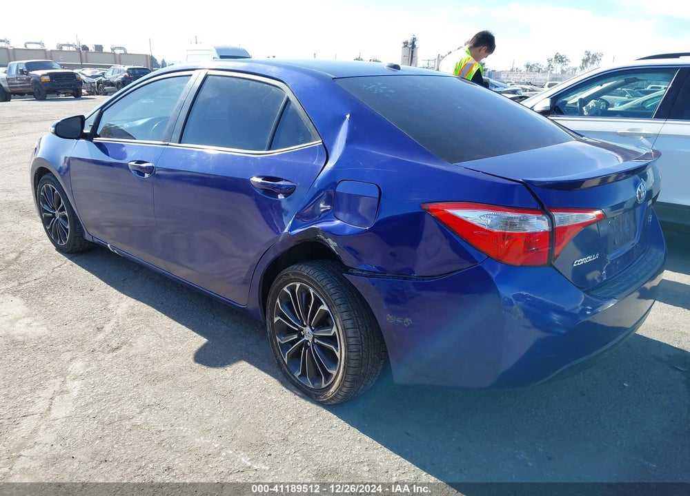 2014 TOYOTA COROLLA L/LE/LE PLS/PRM/S/S PLS VIN: 5YFBURHE5EP006438