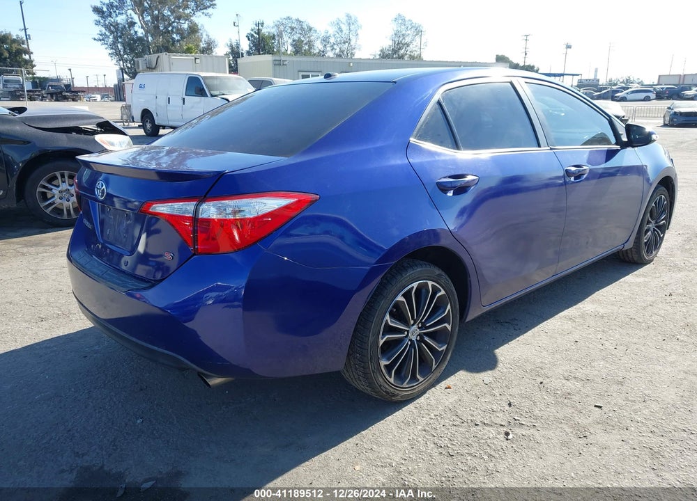2014 TOYOTA COROLLA L/LE/LE PLS/PRM/S/S PLS VIN: 5YFBURHE5EP006438