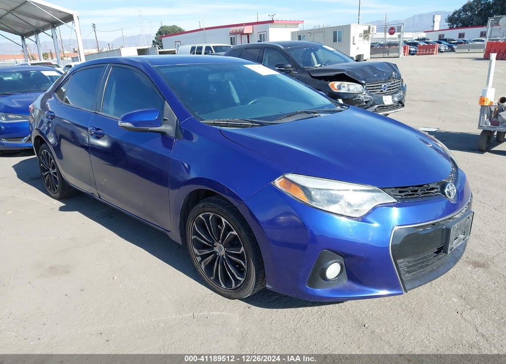 2014 TOYOTA COROLLA L/LE/LE PLS/PRM/S/S PLS VIN: 5YFBURHE5EP006438