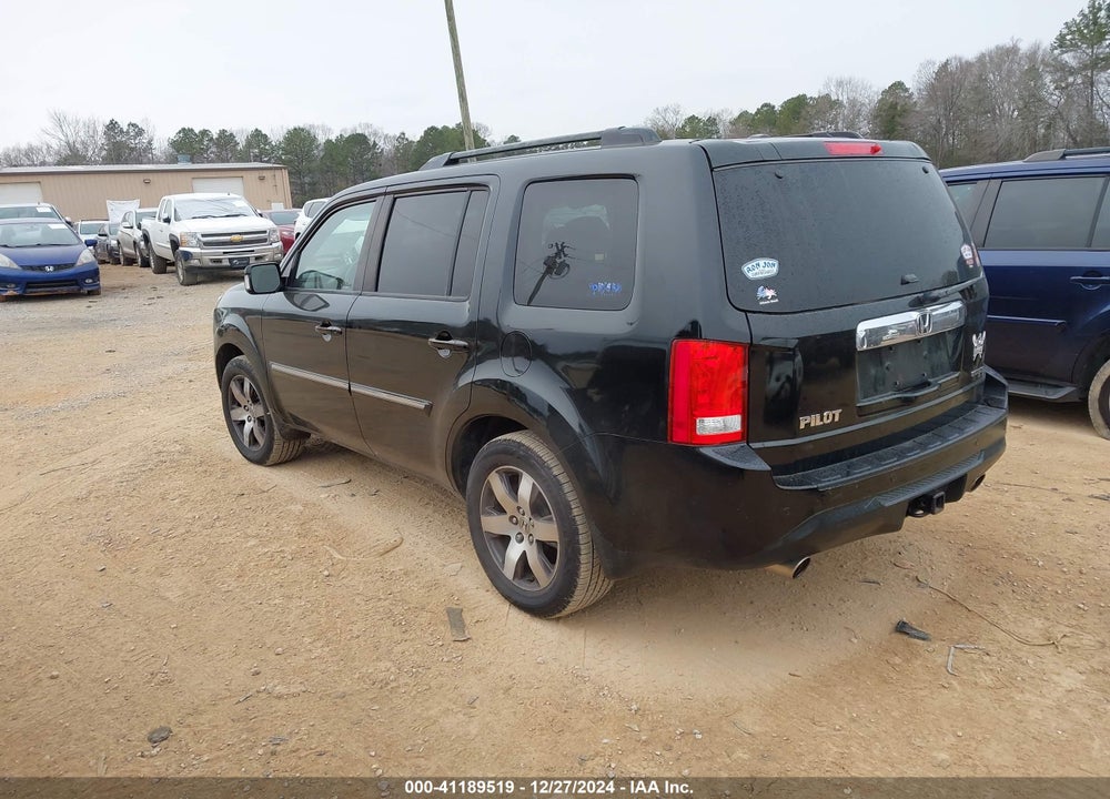 2012 HONDA PILOT VIN: 5FNYF3H9XCB018579