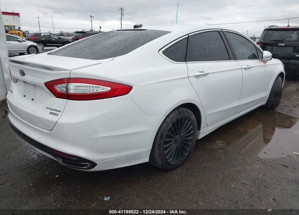 2016 FORD FUSION VIN: 3FA6P0K98GR219886