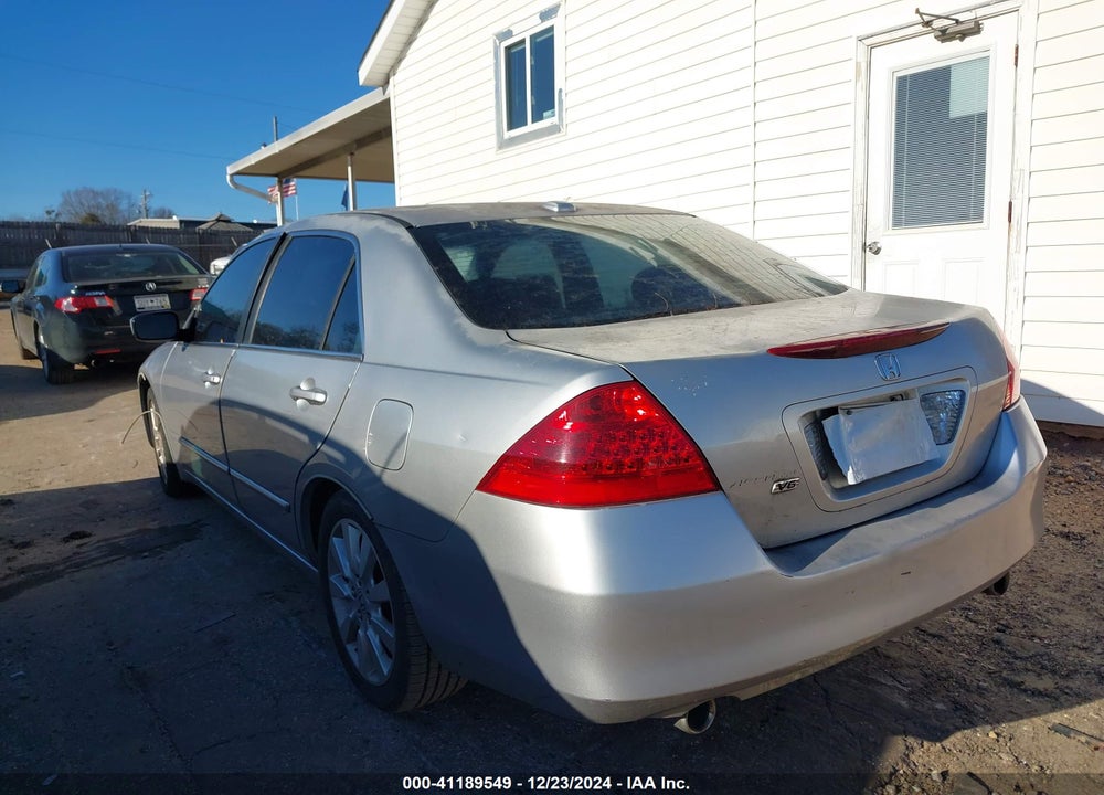 2007 HONDA ACCORD 3.0 EX VIN: 1HGCM66517A072709