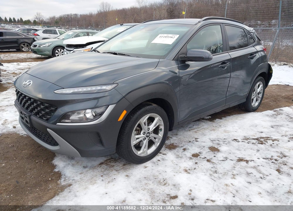 2022 HYUNDAI KONA SEL VIN: KM8K3CAB2NU758001