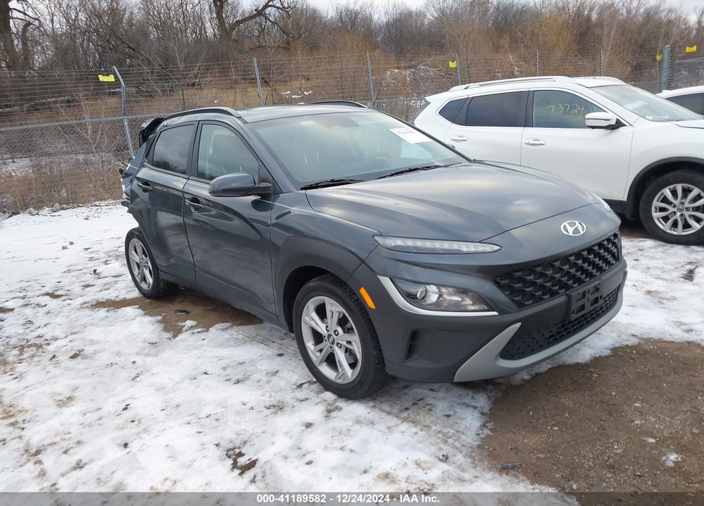 2022 HYUNDAI KONA SEL VIN: KM8K3CAB2NU758001