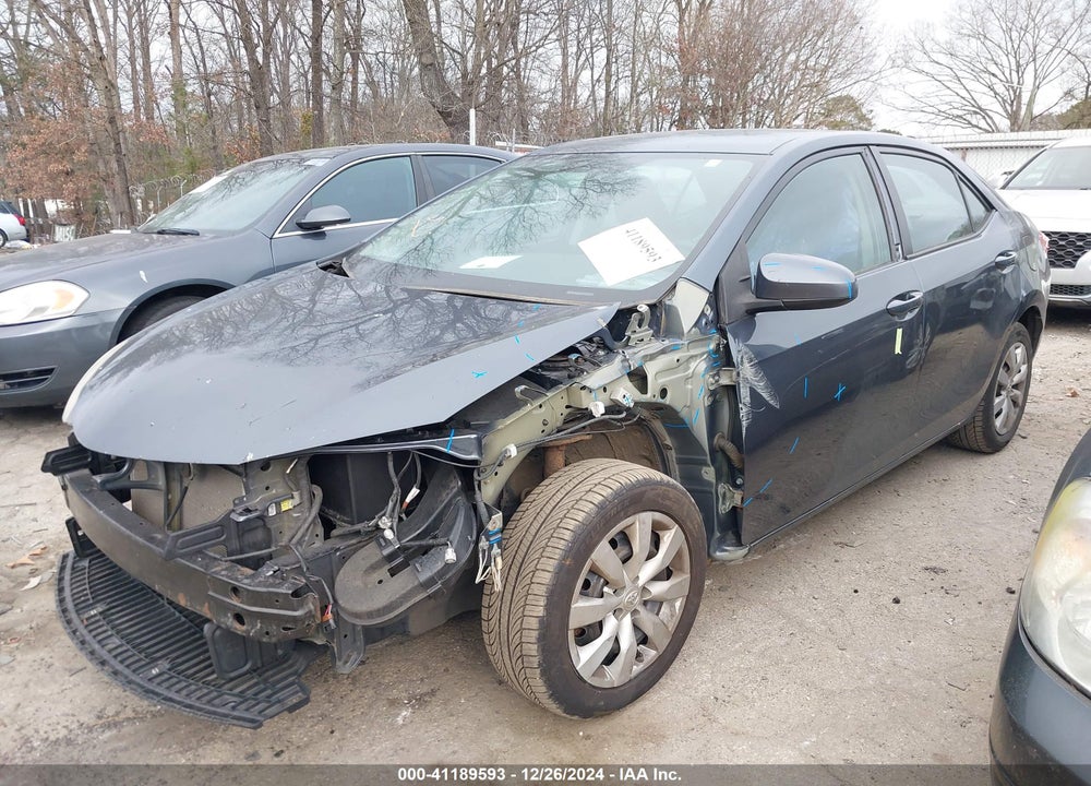 2016 TOYOTA COROLLA VIN: 2T1BURHE1GC645001