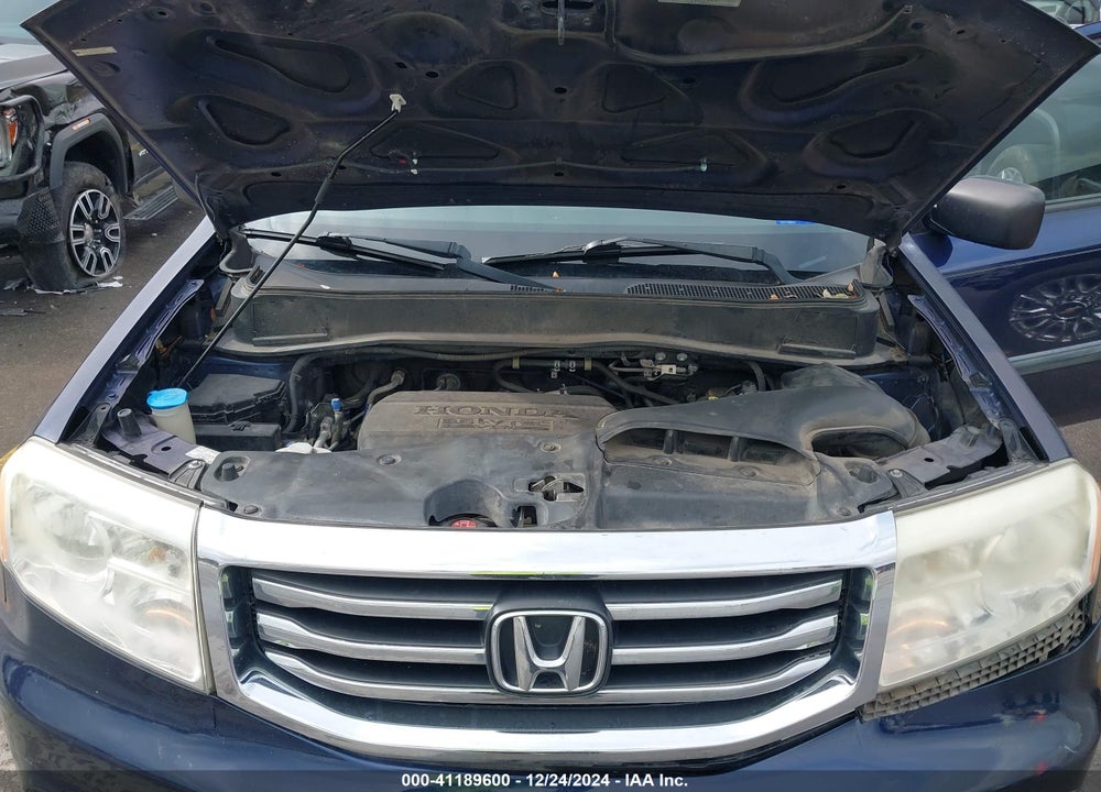 2013 HONDA PILOT LX VIN: 5FNYF3H27DB005020